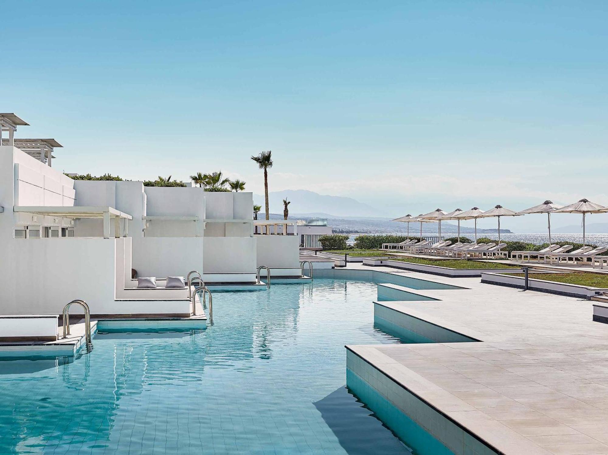 ไวท์ พาเลซ เอล เกรโค เกรโคเทล ลักซัวรี รีสอร์ต Hotel Rethymno  ภายนอก รูปภาพ