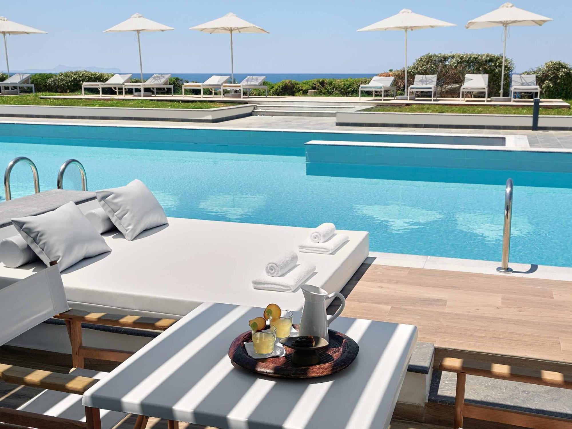 ไวท์ พาเลซ เอล เกรโค เกรโคเทล ลักซัวรี รีสอร์ต Hotel Rethymno  ภายนอก รูปภาพ